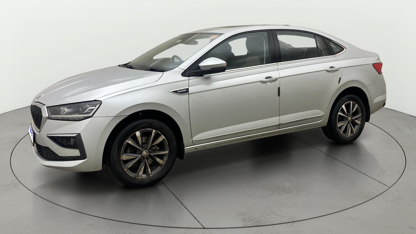 2022 Skoda SLAVIA STYLE 1.0L TSI MT, Petrol, Manual, 66,940 km, Left Front Diagonal