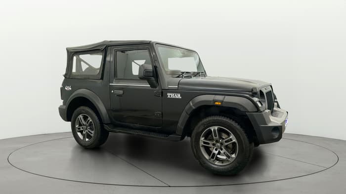 2021 Mahindra Thar LX  P 4WD AT CONVERTIBLE, Petrol, Automatic, 98,568 km, Right Front Diagonal