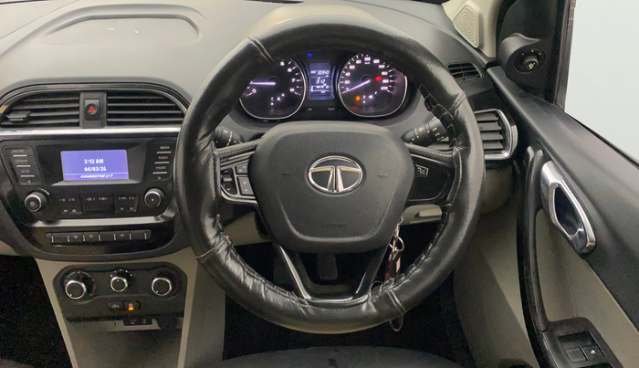 2018 Tata Tiago XZ PETROL, Petrol, Manual, 30,975 km, Steering Wheel Close Up