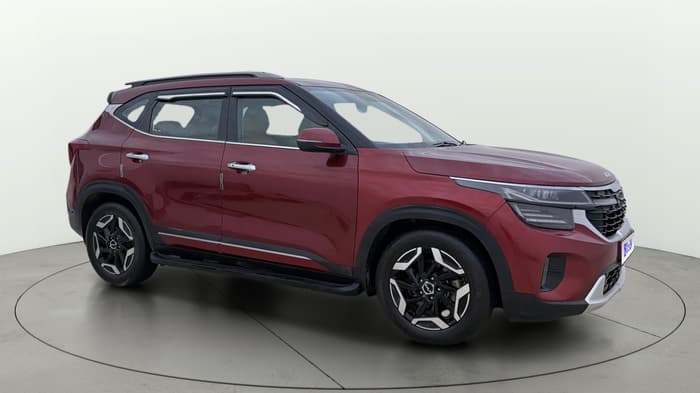 2023 KIA SELTOS  HTX PLUS 1.5 TURBO PETROL IMT, Petrol, Manual, 9,006 km, Right Front Diagonal