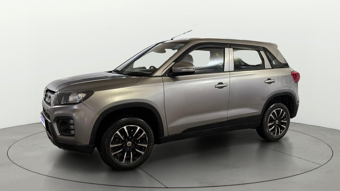 2021 Maruti Vitara Brezza LXI, Petrol, Manual, 22,583 km, Left Front Diagonal