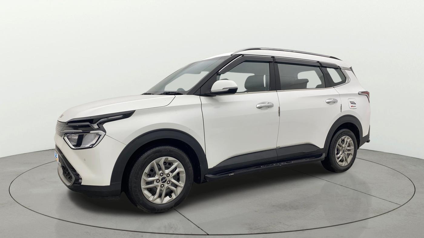 2023 KIA CARENS  PRESTIGE 1.5 TURBO PETROL IMT 7 STR , Petrol, Manual, 25,067 km, Left Front Diagonal
