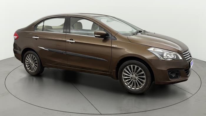 2015 Maruti Ciaz ZXI+, Petrol, Manual, 70,019 km, Right Front Diagonal