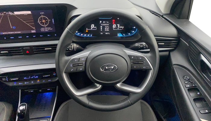 2022 Hyundai NEW I20 ASTA (O) 1.2 AT, Petrol, Automatic, 48,816 km, Steering Wheel Close Up