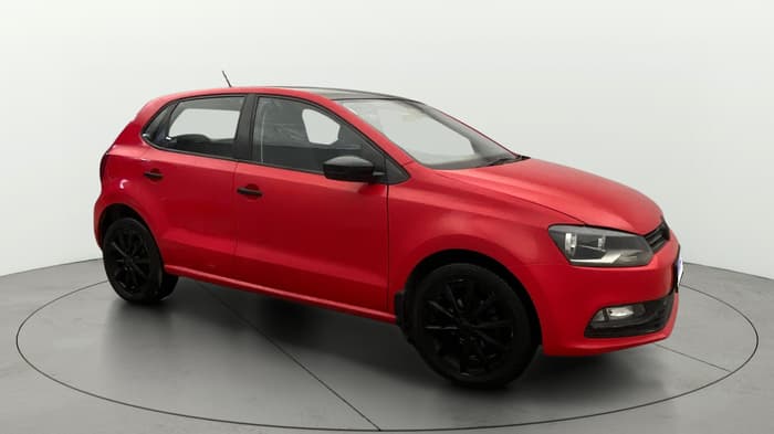 2017 Volkswagen Polo HIGHLINE PLUS 1.2(16 ALLOY, Petrol, Manual, 1,04,277 km, Right Front Diagonal