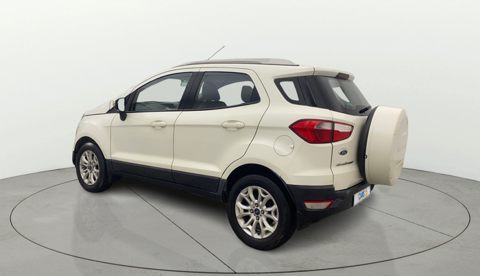 2015 Ford Ecosport TITANIUM 1.5L DIESEL, Diesel, Manual, 1,09,379 km, Left Back Diagonal