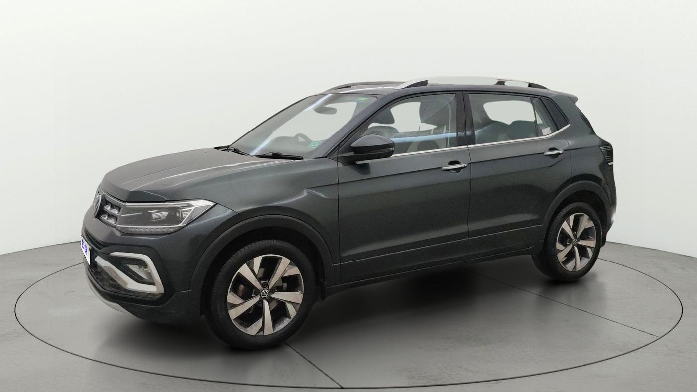 2023 Volkswagen TAIGUN TOPLINE 1.0 TSI AT, Petrol, Automatic, 33,166 km, Left Front Diagonal