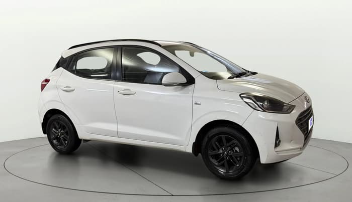 2021 Hyundai GRAND I10 NIOS SPORTZ AMT 1.2 KAPPA VTVT, Petrol, Automatic, 24,682 km, Right Front Diagonal