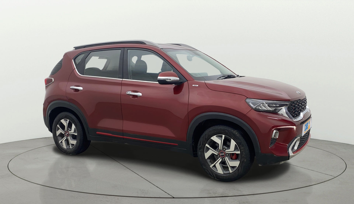 2021 KIA SONET GTX PLUS 1.0 IMT, Petrol, Manual, 34,129 km, Right Front Diagonal