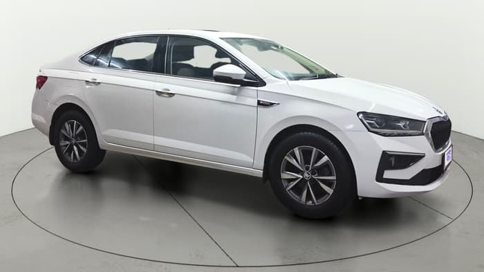 2022 Skoda SLAVIA STYLE 1.0L TSI MT, Petrol, Manual, 77,054 km, Right Front Diagonal