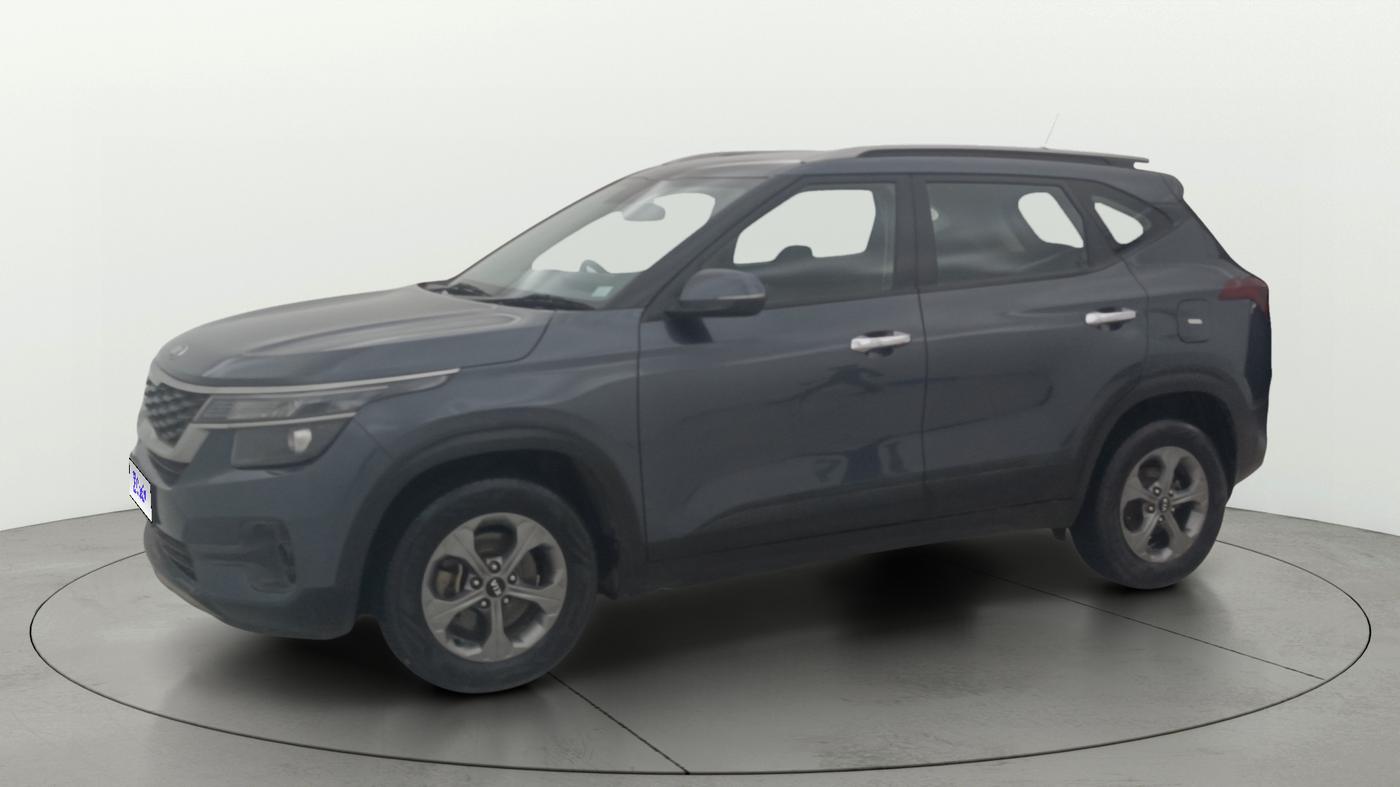 2020 KIA SELTOS HTK PLUS 1.5 DIESEL, Diesel, Manual, 1,14,663 km, Left Front Diagonal