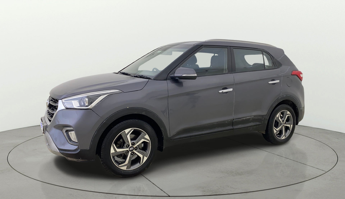 2019 Hyundai Creta SX AT 1.6 PETROL, Petrol, Automatic, 1,39,342 km, Left Front Diagonal