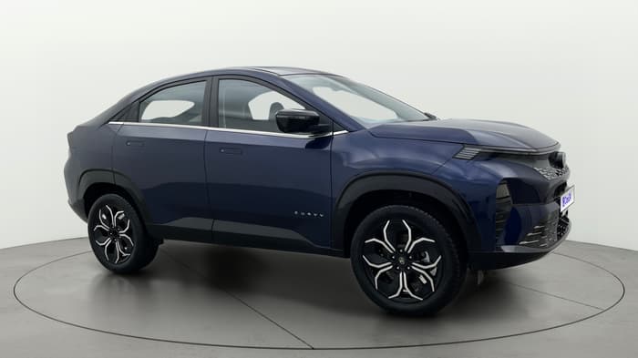 2024 Tata Curvv Accomplished S 1.2 Petrol 7DCA, Petrol, Automatic, 1,401 km, Right Front Diagonal