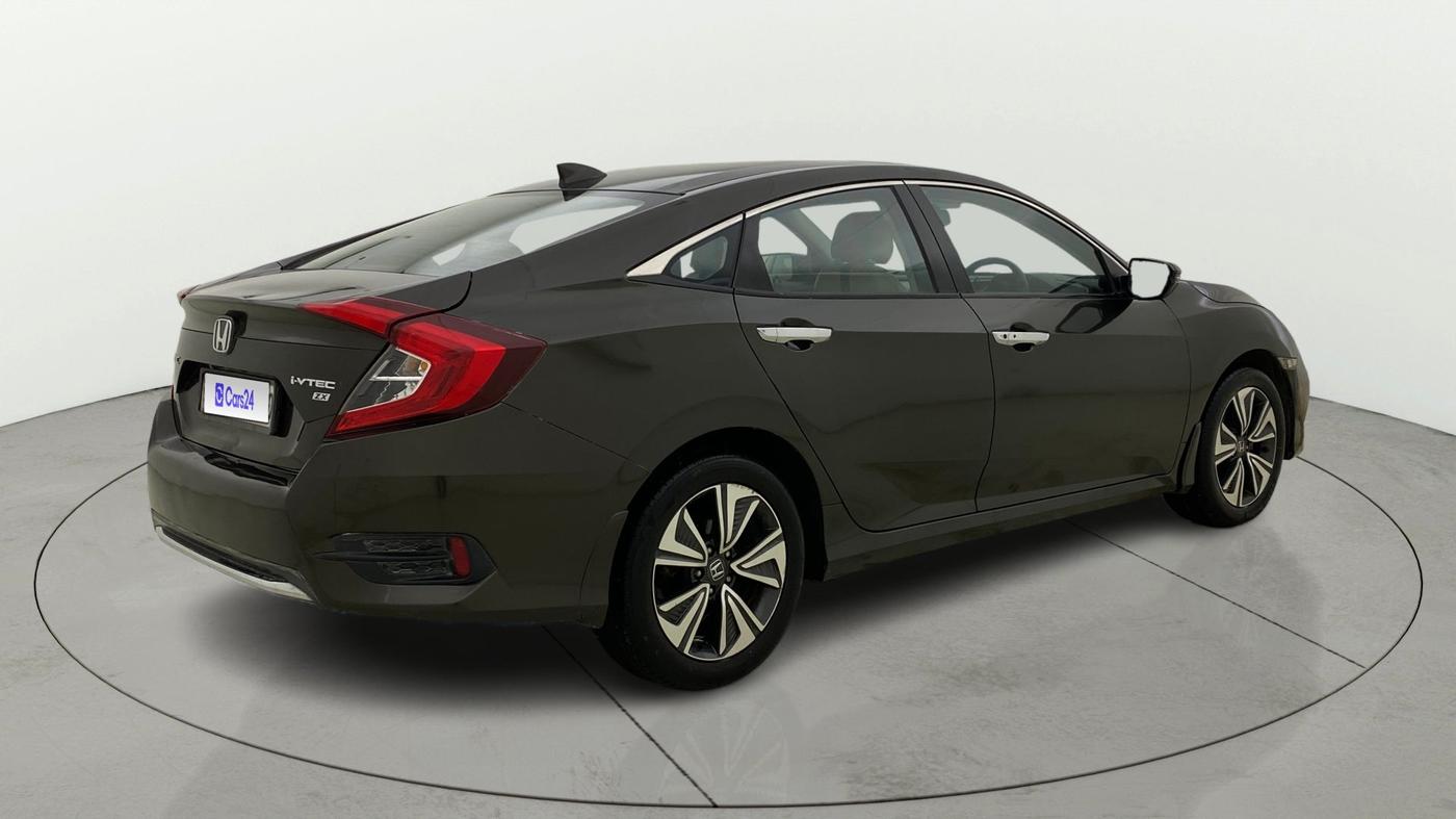 2019 Honda Civic 1.8L I-VTEC ZX CVT, Petrol, Automatic, 91,149 km, Right Back Diagonal
