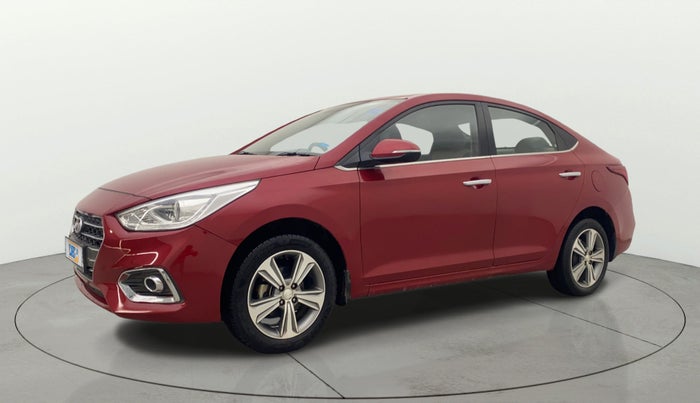 2017 Hyundai Verna 1.6 VTVT SX O, Petrol, Manual, 74,309 km, Left Front Diagonal