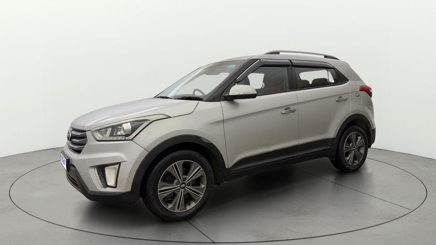 2016 Hyundai Creta SX PLUS AT 1.6 PETROL, Petrol, Automatic, 1,00,954 km, Left Front Diagonal