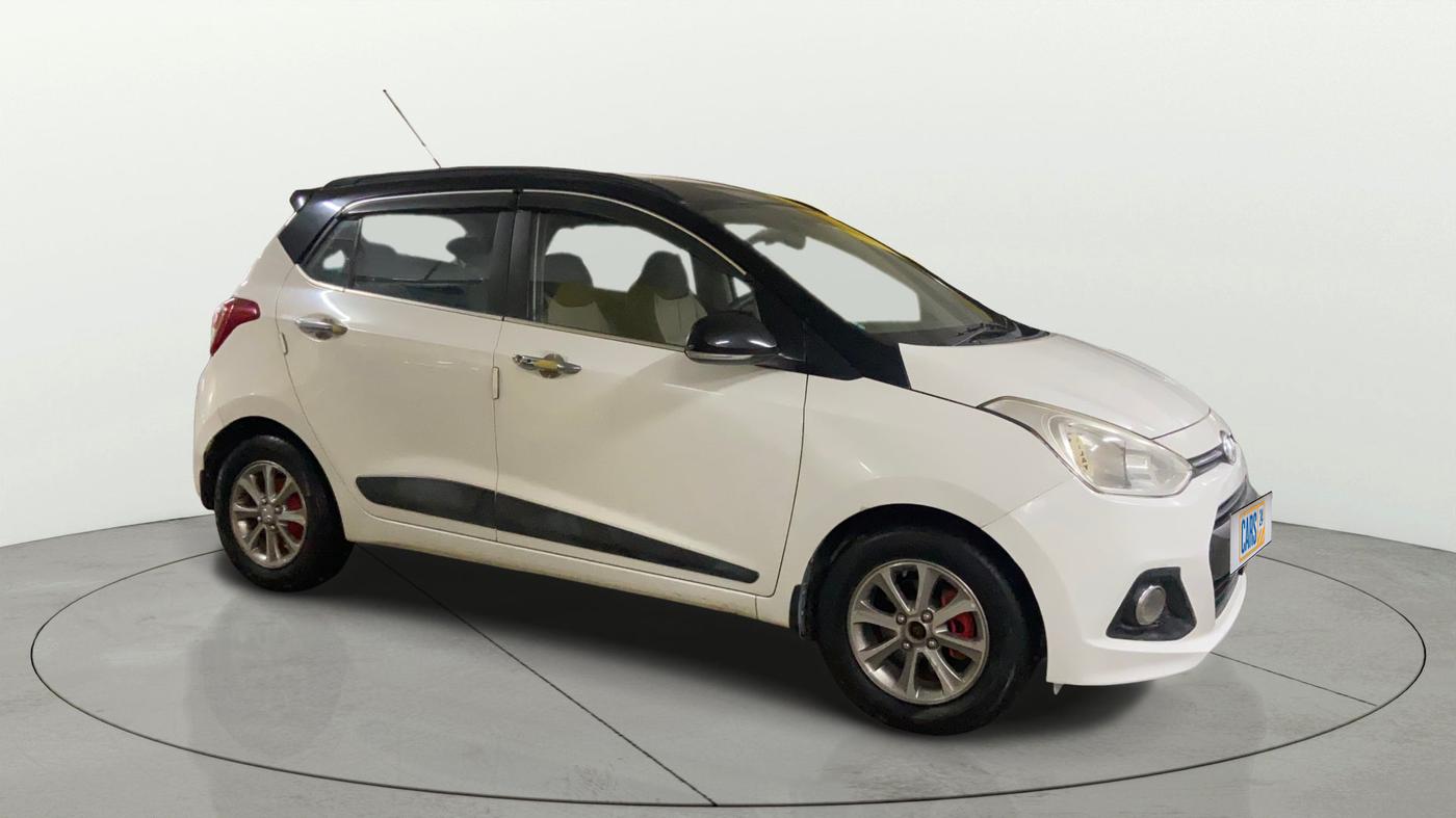 2016 Hyundai Grand i10 ASTA (O) AT 1.2 KAPPA VTVT, Petrol, Automatic, 52,189 km, Right Front Diagonal