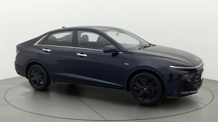 2024 Hyundai Verna SX (O) 1.5 TURBO PETROL DCT, Petrol, Automatic, 7,501 km, Right Front Diagonal