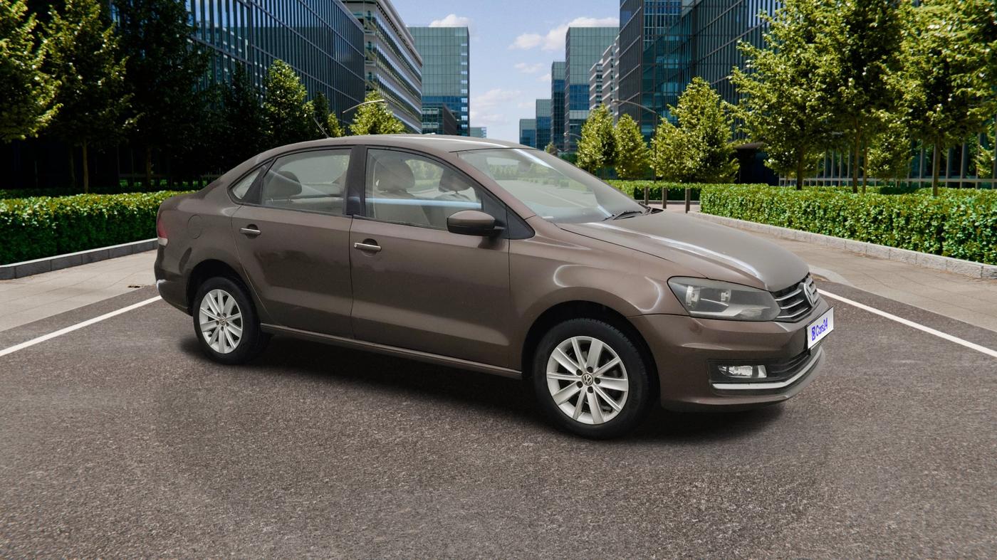 2015 Volkswagen Vento HIGHLINE 1.5 AT, Diesel, Automatic, 1,09,859 km, Right Front Diagonal