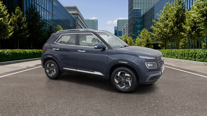 2019 Hyundai VENUE SX 1.0 TURBO, Petrol, Manual, 53,968 km, Right Front Diagonal