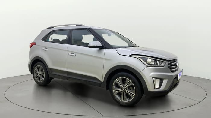 2017 Hyundai Creta SX PLUS AT 1.6 PETROL, Petrol, Automatic, 74,195 km, Right Front Diagonal
