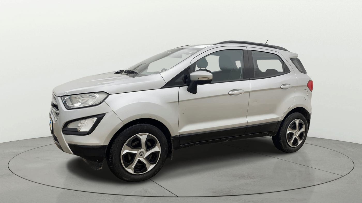2018 Ford Ecosport TREND + 1.5L PETROL AT, CNG, Automatic, 60,393 km, Left Front Diagonal