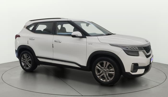 2019 KIA SELTOS HTX IVT 1.5 PETROL, Petrol, Automatic, 75,781 km, Right Front Diagonal
