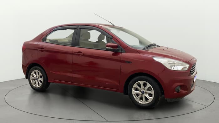 2017 Ford Figo Aspire TITANIUM 1.2 PETROL, Petrol, Manual, 86,510 km, Right Front Diagonal