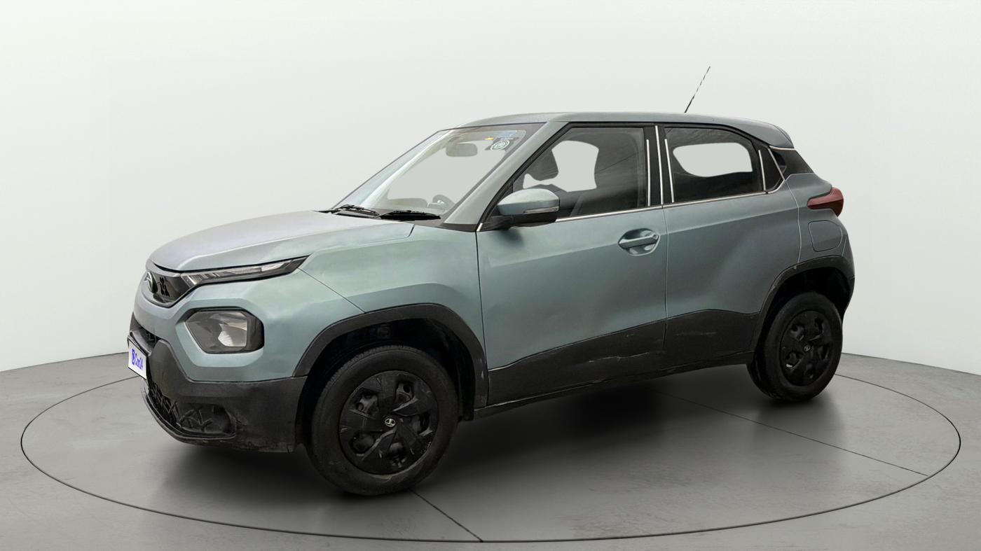 2023 Tata PUNCH ADVENTURE AMT, Petrol, Automatic, 90,128 km, Left Front Diagonal