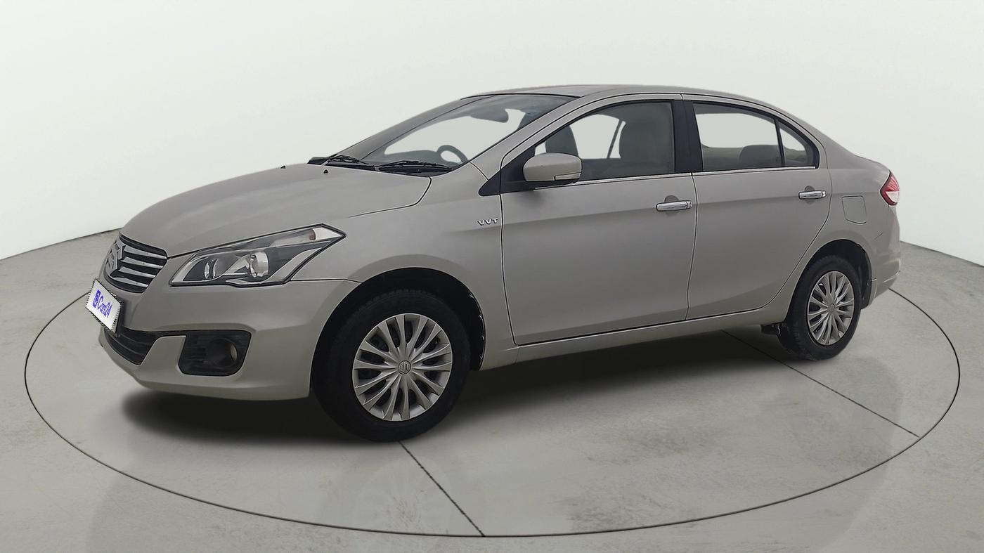 2016 Maruti Ciaz VXI, Petrol, Manual, 400 km, Left Front Diagonal