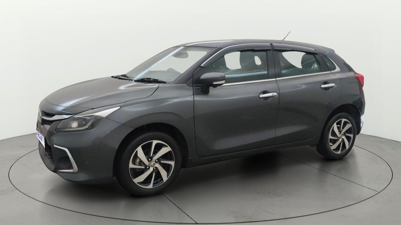 2024 Toyota Glanza V AMT, Petrol, Automatic, 1,00,247 km, Left Front Diagonal
