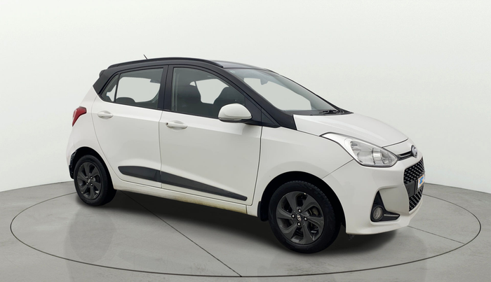 2018 Hyundai Grand i10 SPORTZ 1.2 KAPPA VTVT DUAL TONE, Petrol, Manual, 37,040 km, Right Front Diagonal