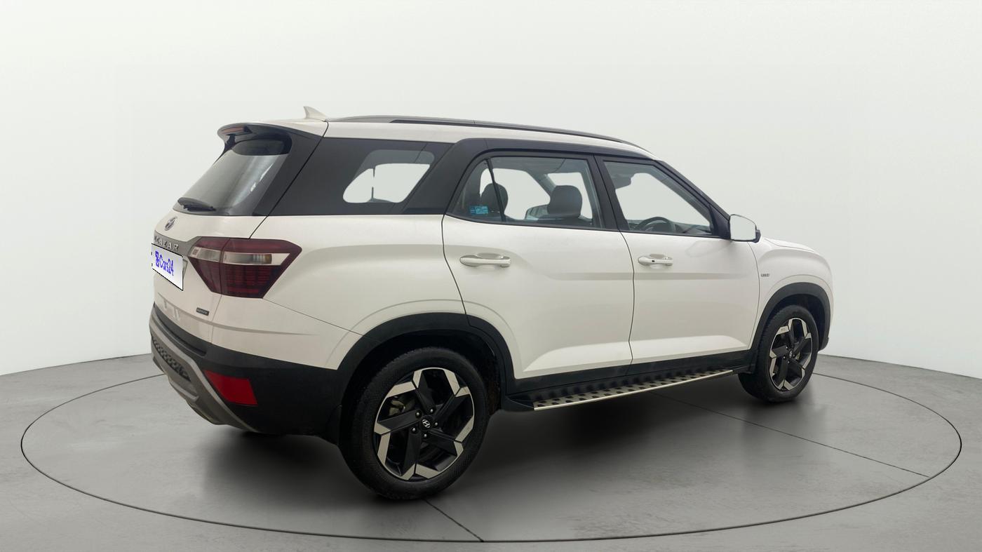 2023 Hyundai ALCAZAR 1.5 SIGNATURE (O) TURBO DCT 7, Petrol, Automatic, 30,219 km, Right Back Diagonal