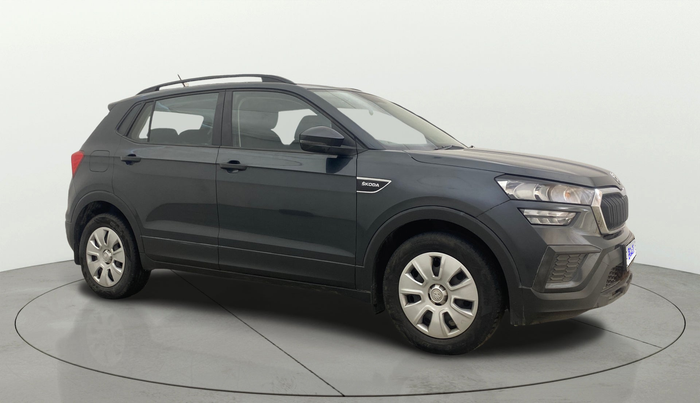2021 Skoda KUSHAQ ACTIVE 1.0L TSI MT, Petrol, Manual, 50,664 km, Right Front Diagonal