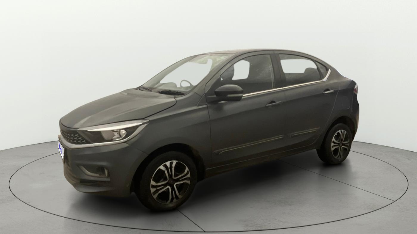 2023 Tata TIGOR XZ PLUS CNG, CNG, Manual, 45,667 km, Left Front Diagonal