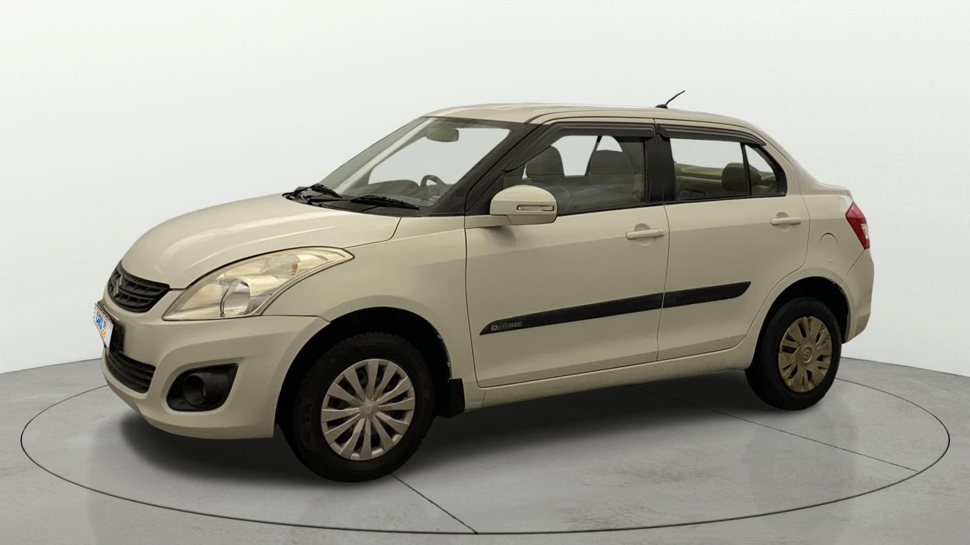 2014 Maruti Swift Dzire VXI, Petrol, Manual, 73,335 km, Left Front Diagonal