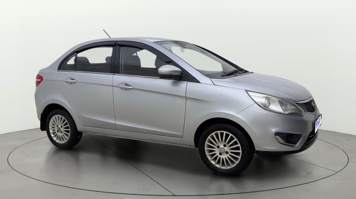 2015 Tata Zest XM PETROL, Petrol, Manual, 76,113 km, Right Front Diagonal