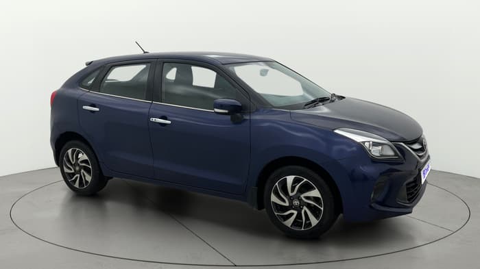 2021 Toyota Glanza G CVT, Petrol, Automatic, 1,36,451 km, Right Front Diagonal