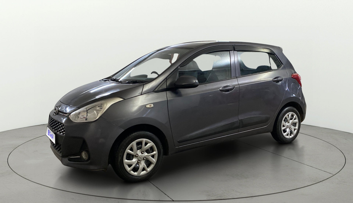 2017 Hyundai Grand i10 SPORTZ 1.2 KAPPA VTVT, Petrol, Manual, 54,672 km, Left Front Diagonal