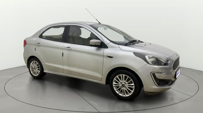 2019 Ford Figo Aspire TITANIUM 1.2 PETROL, CNG, Manual, 1,11,407 km, Right Front Diagonal