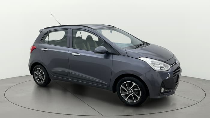 2017 Hyundai Grand i10 ASTA 1.2 KAPPA VTVT, Petrol, Manual, 63,736 km, Right Front Diagonal