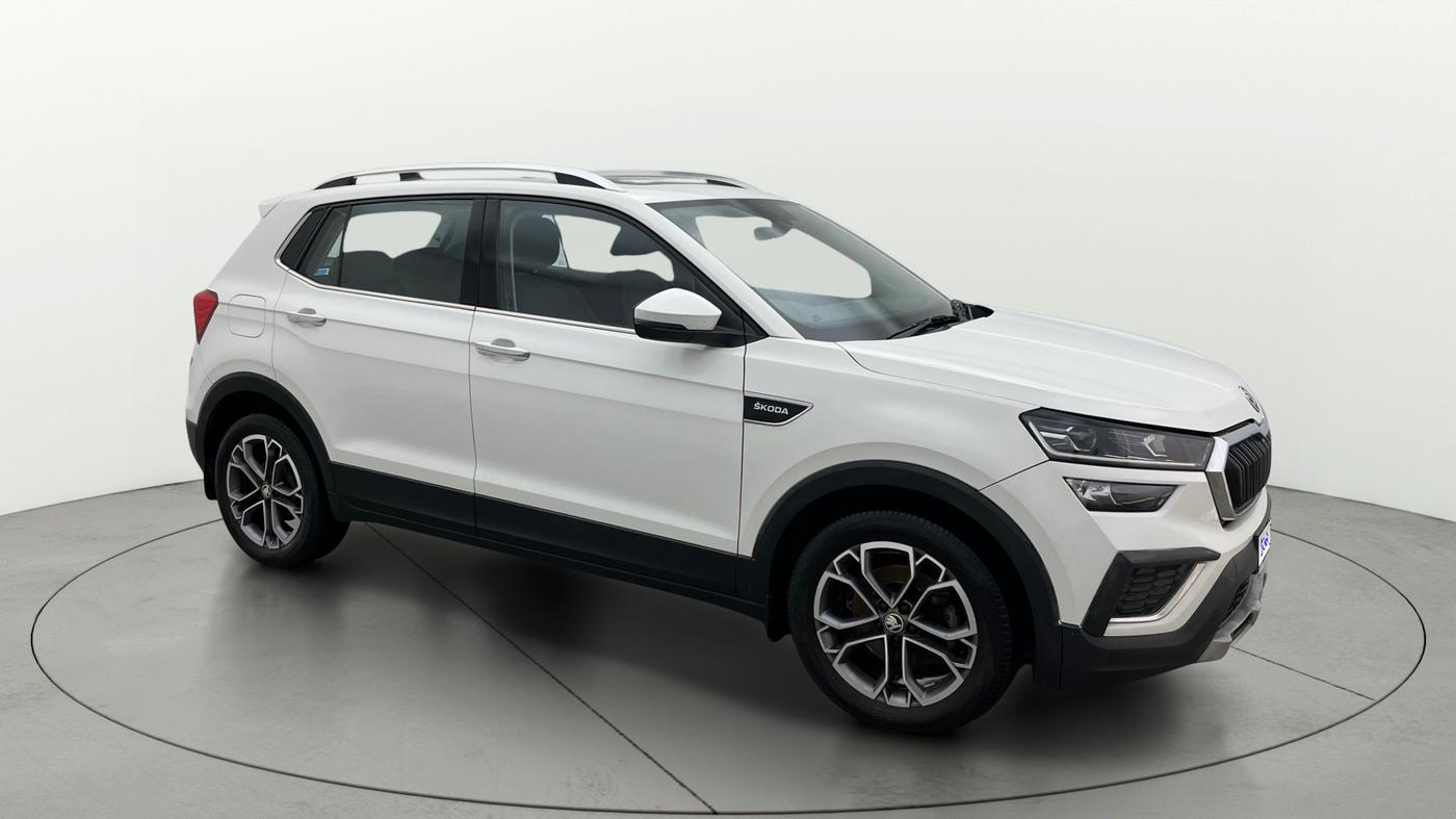 2022 Skoda KUSHAQ STYLE 1.5L TSI DSG, Petrol, Automatic, 45,545 km, Right Front Diagonal