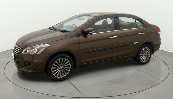 2016 Maruti Ciaz ZXI+, Petrol, Manual, 98,184 km, Left Front Diagonal