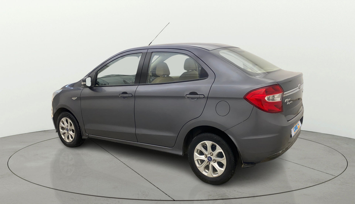 2016 Ford Figo Aspire TITANIUM 1.2 PETROL, Petrol, Manual, 36,486 km, Left Back Diagonal