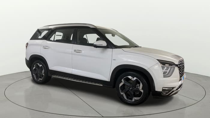2021 Hyundai ALCAZAR 1.5 SIGNATURE (O) AT 6STR, Diesel, Automatic, 74,760 km, Right Front Diagonal