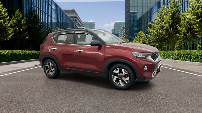 2020 KIA SONET GTX PLUS 1.0 DCT, Petrol, Automatic, 51,579 km, Right Front Diagonal