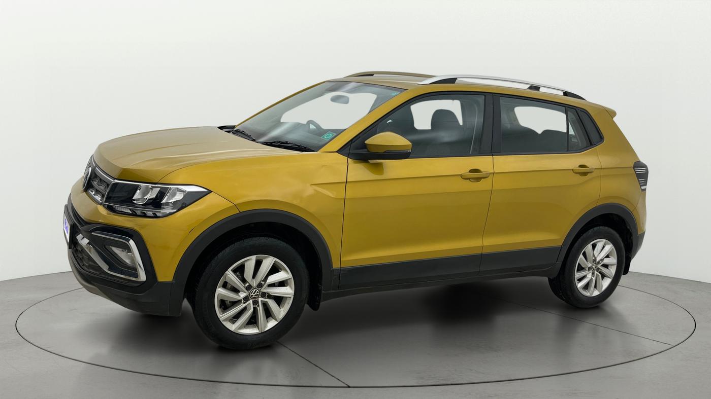 2022 Volkswagen TAIGUN HIGHLINE 1.0 TSI MT, Petrol, Manual, 25,450 km, Left Front Diagonal