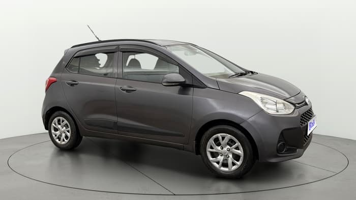 2017 Hyundai Grand i10 SPORTZ 1.2 KAPPA VTVT, Petrol, Manual, 1,41,144 km, Right Front Diagonal