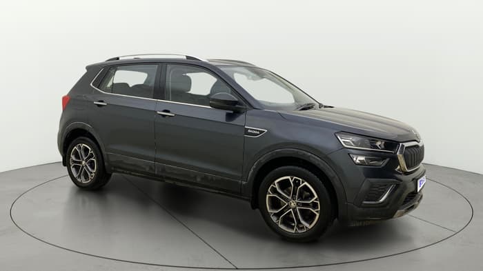 2022 Skoda KUSHAQ STYLE 1.0L TSI AT, Petrol, Automatic, 24,333 km, Right Front Diagonal