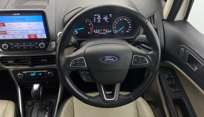 2020 Ford Ecosport TITANIUM 1.5L PETROL AT, Petrol, Automatic, 44,833 km, Steering Wheel Close Up